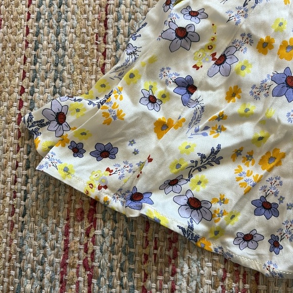 NWT FREE PEOPLE “It Takes Two” wrap mini dress in ivory combo - Picture 4 of 12